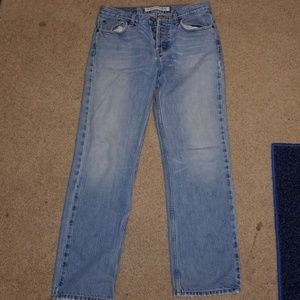 Express Button Fly Jeans